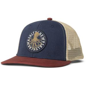 35035593y-nvy-bur-children-s-trucker-cap-salty-crew-tentacles-navy-burgundy-one-size
