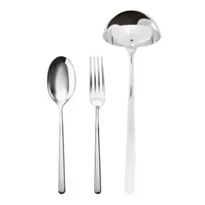 3-piece cutlery set Sambonet Linear image-0