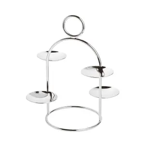 Petit fours holder with cups Sambonet Elite image-0