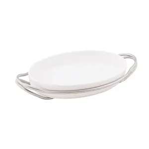 Support with oval plate Sambonet New Living image-0