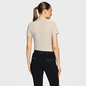 Women's riding polo shirt Samshield Bella Crystal Ferna image-1