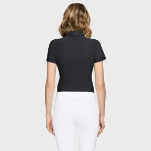 Women's riding polo shirt Samshield Bella Crystal Ferna image-1