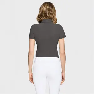 Women's riding polo shirt Samshield Bella Crystal Ferna image-1