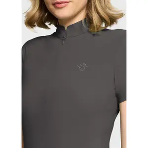 Women's riding polo shirt Samshield Bella Crystal Ferna image-2