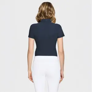 Women's riding polo shirt Samshield Bella Crystal Ferna image-1