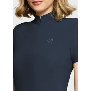 Women's riding polo shirt Samshield Bella Crystal Ferna image-2