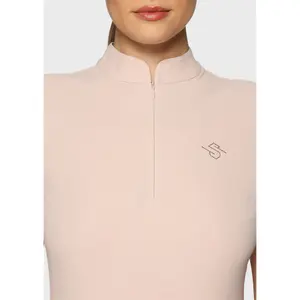 Women's riding polo shirt Samshield Bella Crystal Ferna image-2