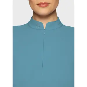 Riding polo long sleeves woman Samshield Bella image-2