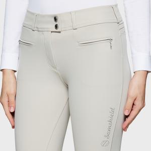 Mid grip riding Trousers for women Samshield Chloe Metal Dots image-2