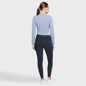 Mid grip riding Trousers for women Samshield Chloe Metal Dots image-1