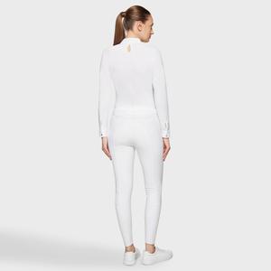 Full grip competition Trousers for women Samshield Delice Flower Embroidery image-1