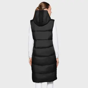 Women's long sleeveless down jacket Samshield Elea image-1