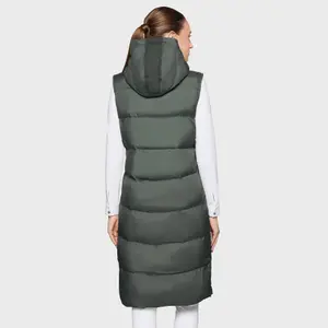 Women's long sleeveless down jacket Samshield Elea image-1