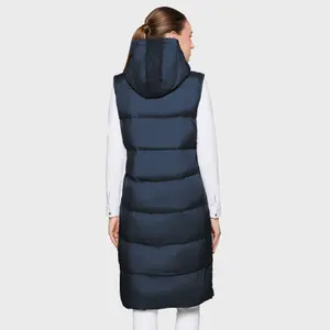 Women's long sleeveless down jacket Samshield Elea image-1