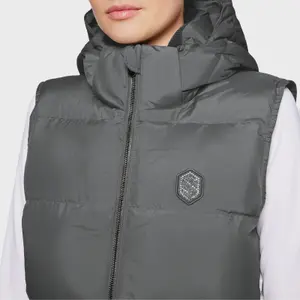 Women's long sleeveless down jacket Samshield Elea image-2
