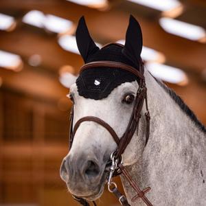 Orejeras para caballo anti moscas Samshield Flyshield Fly Veil Embroidery image-1