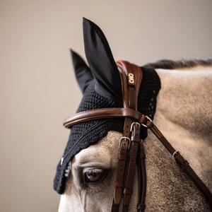 Orejeras para caballo anti moscas Samshield Flyshield Fly Veil Embroidery image-3