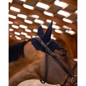 Síťka proti muchám na koně Samshield Flyshield Fly Veil Swarovski image-2