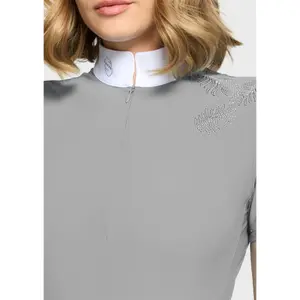 Women's competition polo shirt Samshield Lea Crystal Ferna image-2