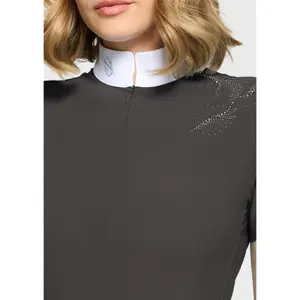 Women's competition polo shirt Samshield Lea Crystal Ferna image-2