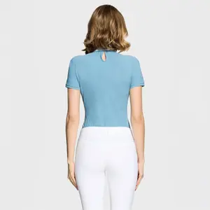 Women's competition polo shirt Samshield Lea Crystal Ferna image-1