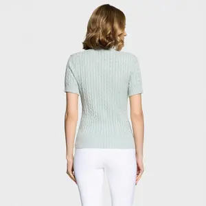 Women's short-sleeved round neck sweater Samshield Lidy image-1