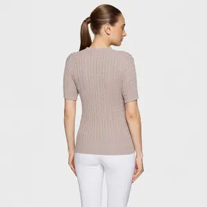Women's short-sleeved round neck sweater Samshield Lidy image-1