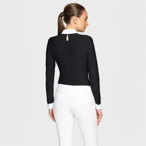 Women's long sleeve competition polo shirt Samshield Lou image-1