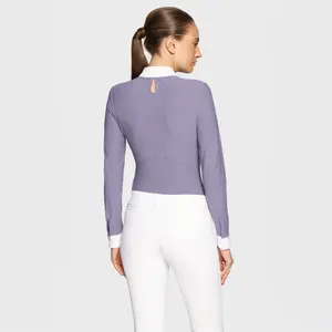 Women's long sleeve competition polo shirt Samshield Lou image-1