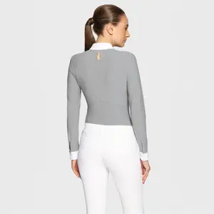 Women's long sleeve competition polo shirt Samshield Lou image-1