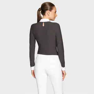 Women's long sleeve competition polo shirt Samshield Lou image-1