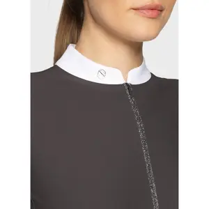 Women's long sleeve competition polo shirt Samshield Lou image-2