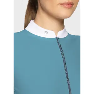 Women's long sleeve competition polo shirt Samshield Lou image-2