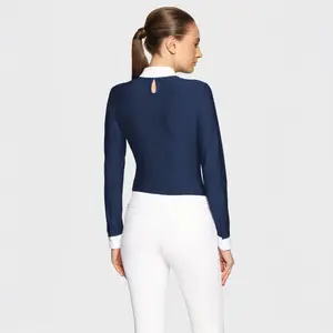 Women's long sleeve competition polo shirt Samshield Lou image-1