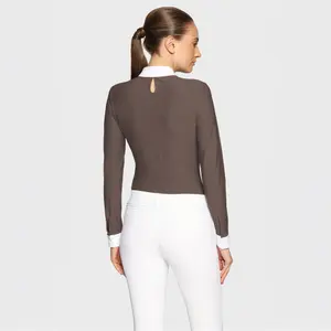 Women's long sleeve competition polo shirt Samshield Lou image-1