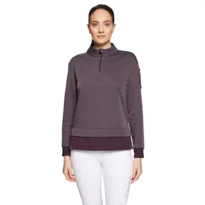 Sweatshirt 1/4 Reißverschluss Damen Samshield Luna image-0