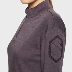 Sweatshirt 1/4 Reißverschluss Damen Samshield Luna image-2