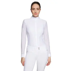Dames wedstrijdpolo met lange mouwen Samshield Marina