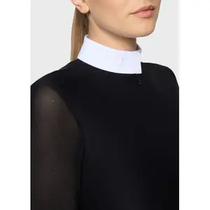 Turnierpolo mit langen Ärmeln Damen Samshield Anouchka image-2
