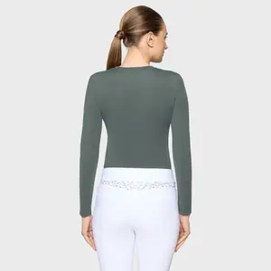 Dámský dlouhý rukáv jezdecký dres Samshield Charline image-1