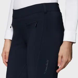 Dames rijbroek met middengrip Samshield Sakina image-2