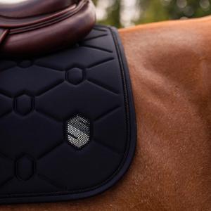 Saddle pad for horses Samshield Spineshield Jump Swarovski image-1