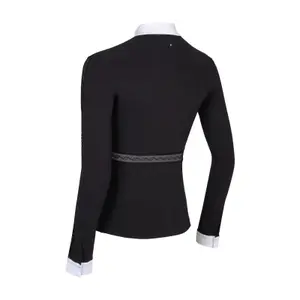 Women's long-sleeved riding polo shirt Samshield Caroline image-1