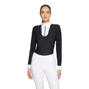 Women's long sleeve competition polo Samshield Faustine Boreal