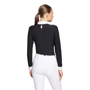 Women's long sleeve competition polo Samshield Faustine Boreal image-1