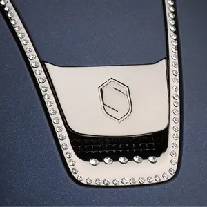 Kask jeździecki Samshield Custom Shadowmatt 300 Swarovski 2.0 image-2