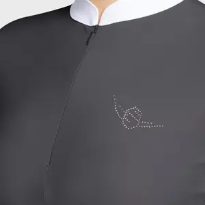 Reit-Polo mit langen Ärmeln, Damen Samshield Louison Air image-2