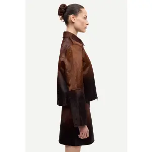 Women's leather jacket Samsoe Samsoe Salylo image-2