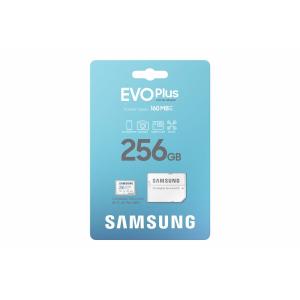 Carte mémoire micro SD avec adaptateur Samsung EVO Plus 2023 256 GB