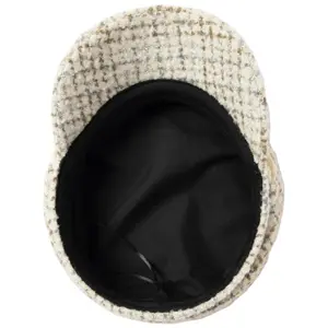 Women's Sewn-Woven Tweed Beret San Diego Hat Emmy Lou image-4